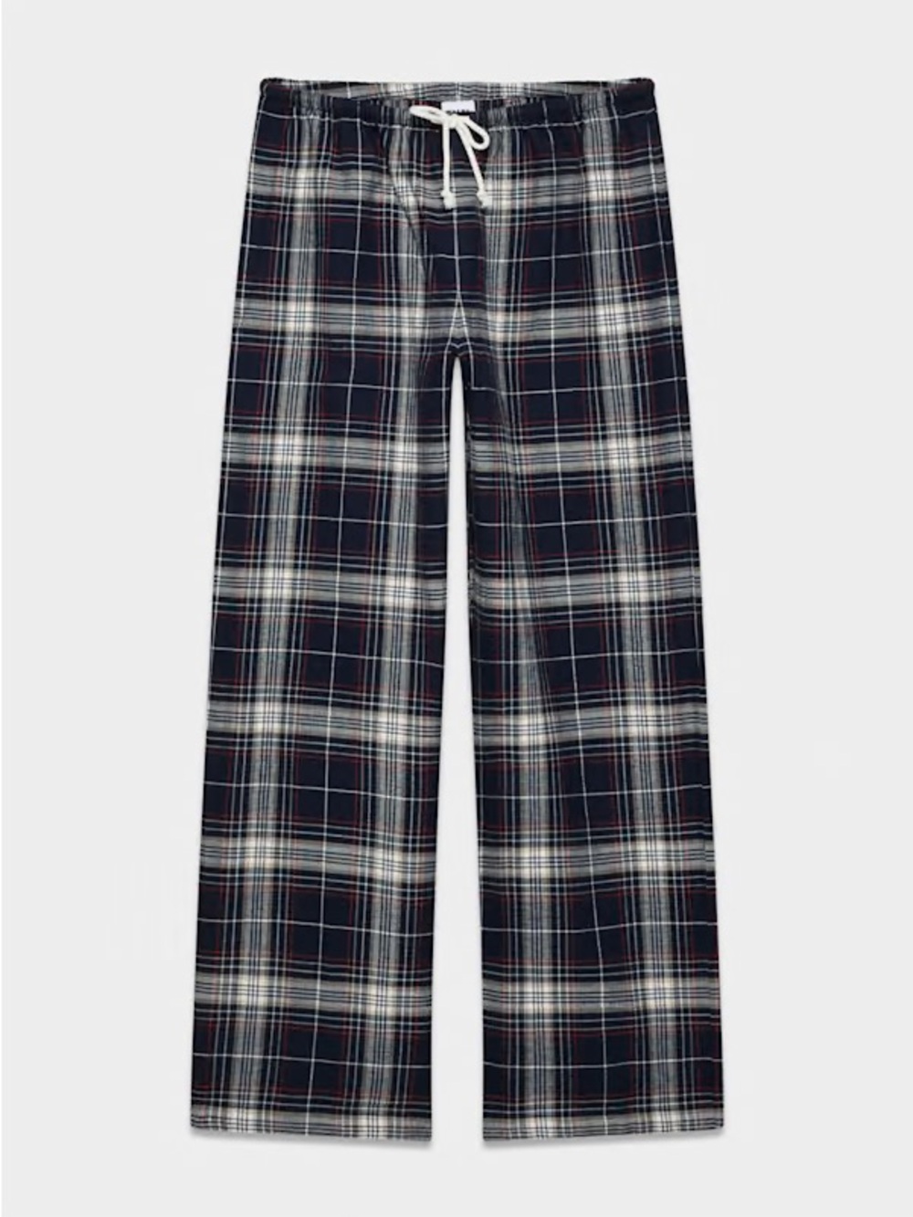 Aritzia Tna Wendell Flannel Pant - Lana Admiral/Lt Birch, Size M